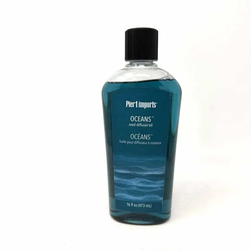 Pier 1 Imports Reed Diffuser Oil Oceans 16 Oz Refill Rare discontinued